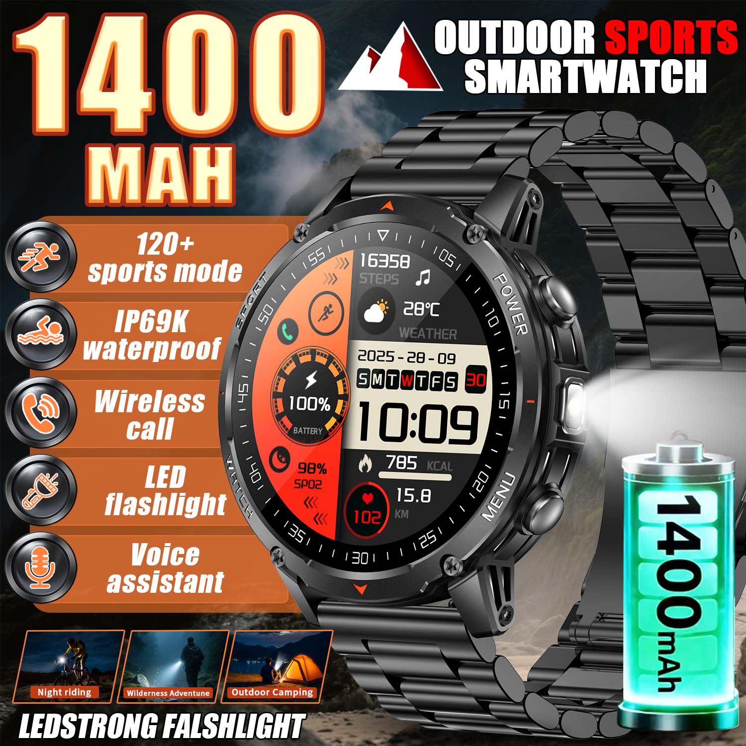 Smart Insole Pressure - Jam Tangan Pintar Baru 2026 T-rex3