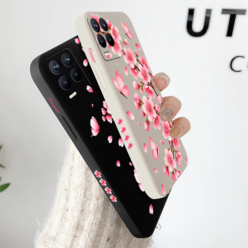 Casing Telepon Motif Bunga Mer - Realme Note 50 ulasan dan harga