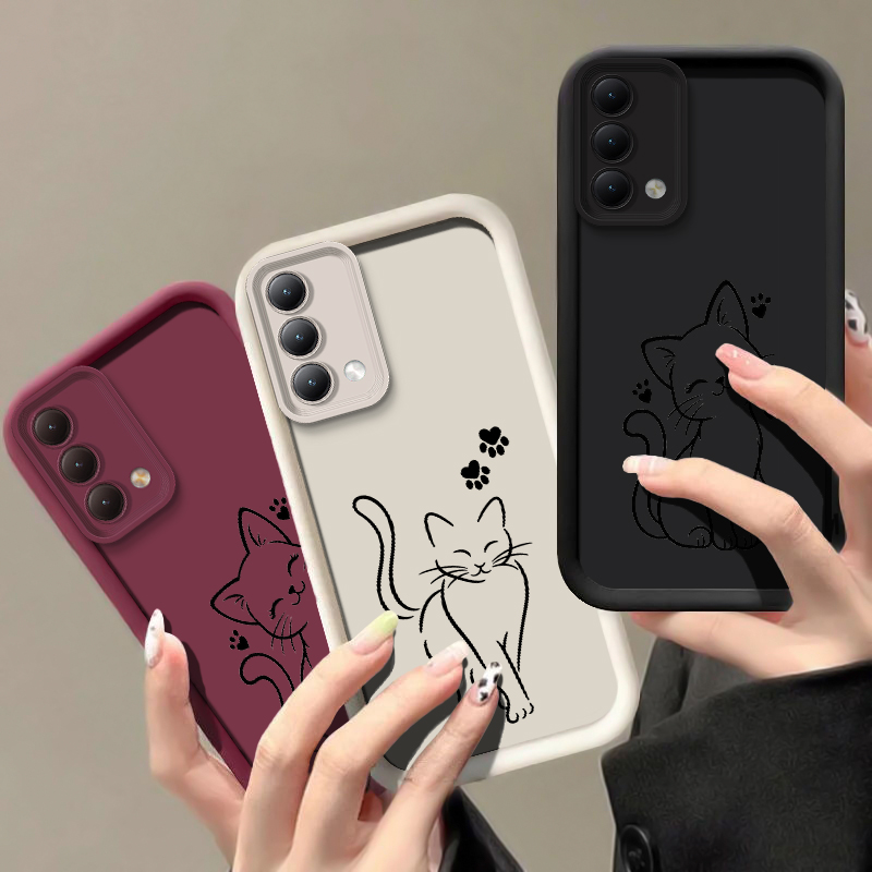 Casing Telepon Hitam Bergambar - Oppo A78 ulasan dan harga