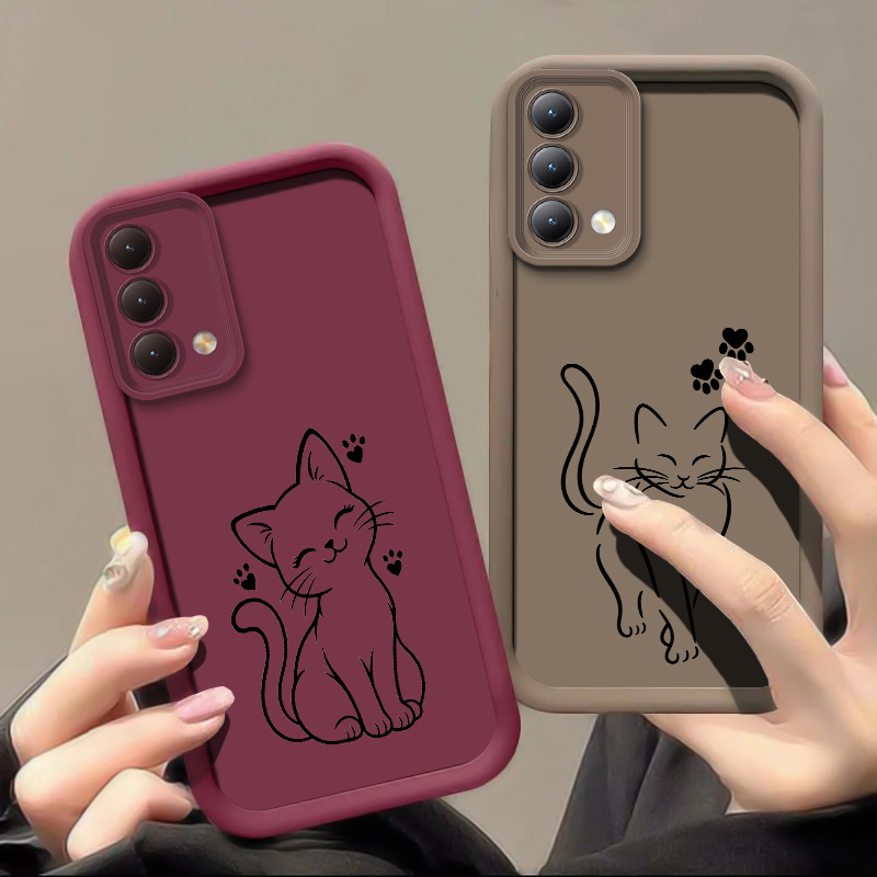 Casing Telepon Hitam Bergambar - Oppo A78 ulasan dan harga