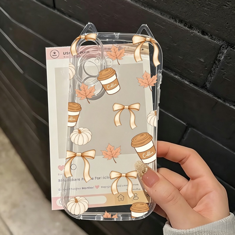 Casing Ponsel Motif Daun Gugur - Apple Iphone 16 ulasan dan harga