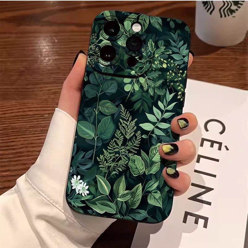 Casing Ponsel Motif Daun Pohon - Samsung Galaxy A55 ulasan dan harga